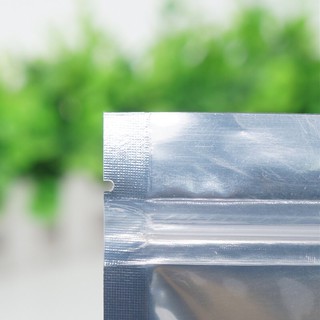 Combo 10 Túi zip bạc đáy đứng 8.5x14 cm