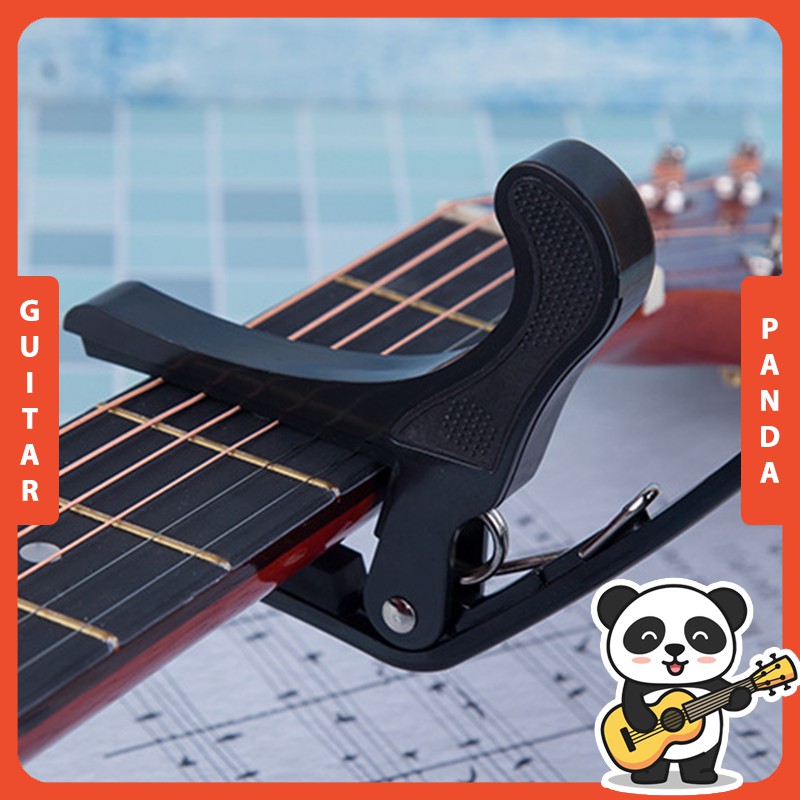 Capo Guitar Acoustic Classic Ukulele Guitar Panda