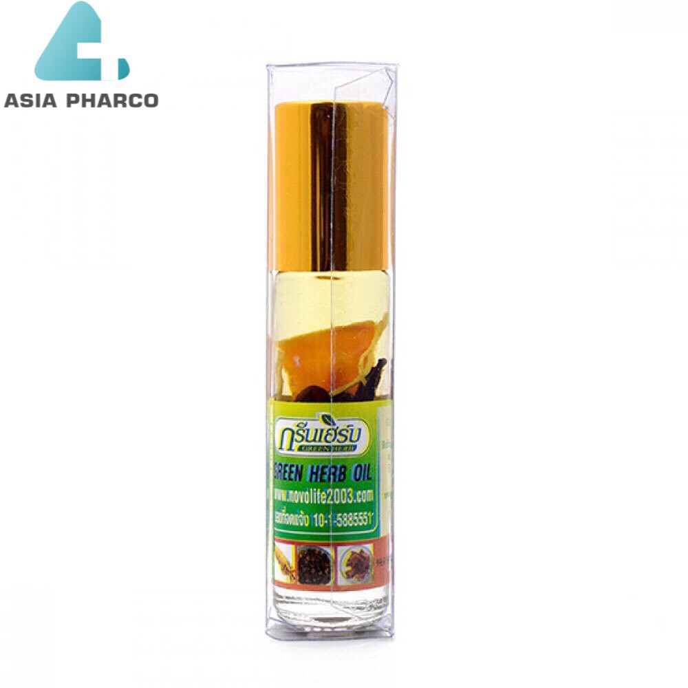 Dầu sâm thảo dược Thái lan Green Herb Oil 8cc .