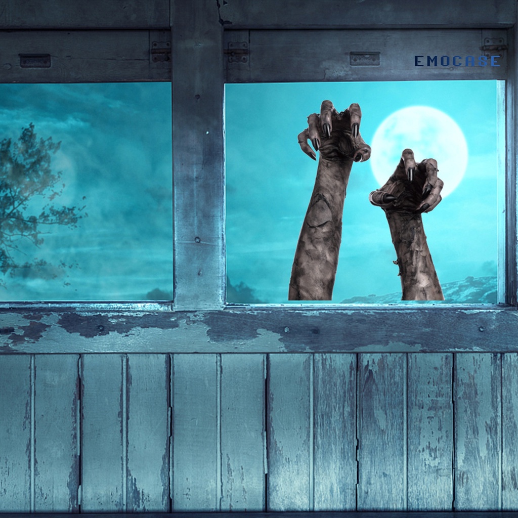 Miếng Dán Tường Bằng PVC Chống Thấm Nước Hình Bàn Tay