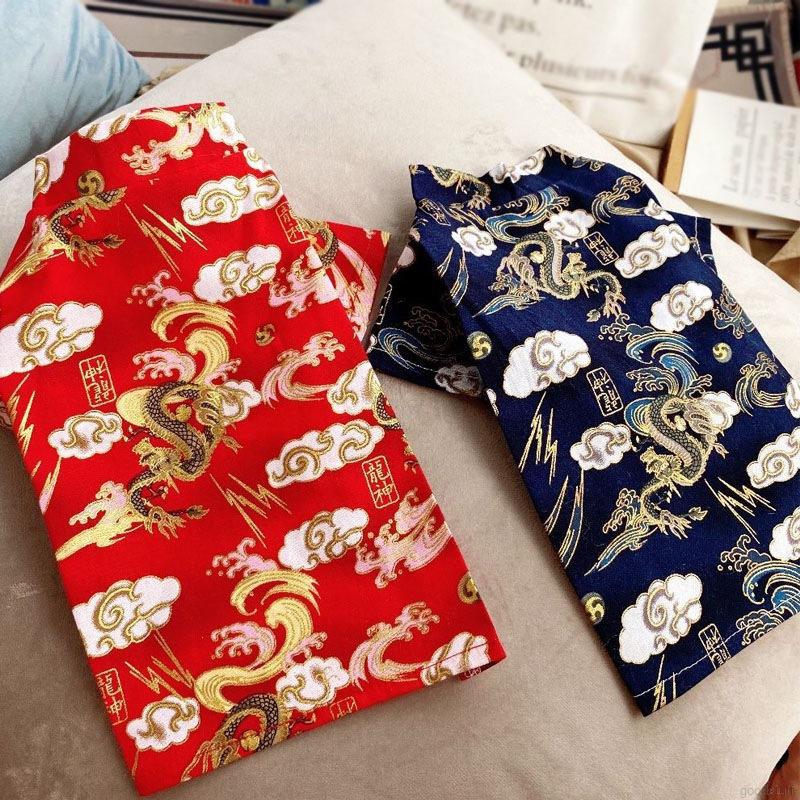 Beauty Dog Clothes Cat New Chinoiserie New Year Clothes Chinese Costume Pet Clothes