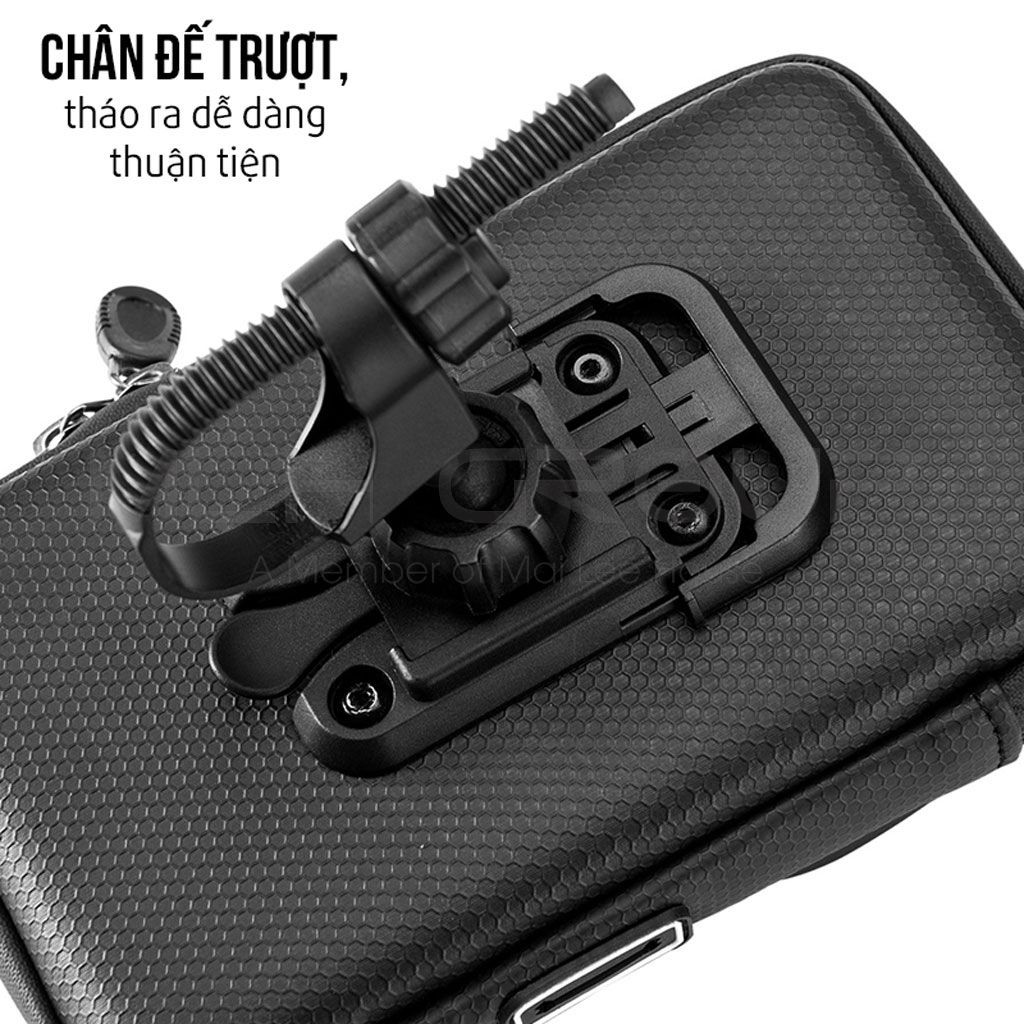 Hộp Giá Đỡ Điện Thoại Xoay 360 Độ Với Màn Hình Cảm Ứng Điện Thoại Siêu Nhạy Chống Nước Chất Liệu Eva Bền Bỉ MLH