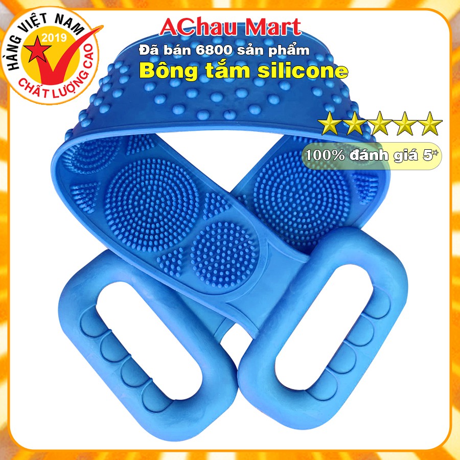 ⚡[SIÊU GIẢM GIÁ] [LOẠI 1] CỌ TẮM SILICON - Dây Chà Lưng 2 mặt Bằng Silicone mẫu mới⚡