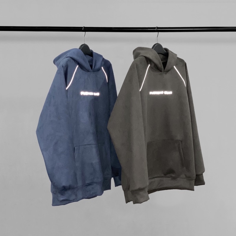 Áo hoodie phản quang Fuonero ss2 (da lộn )