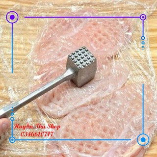 Búa đập thịt, đập tỏi đa năng 2 đầu