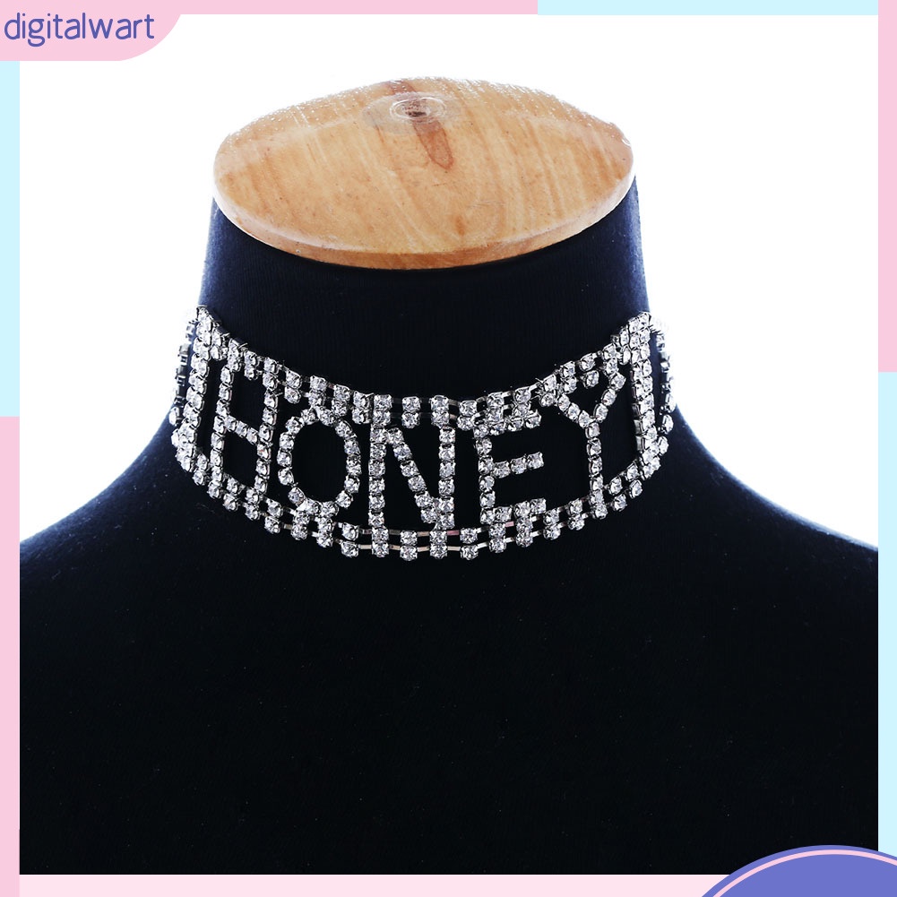 Vòng Cổ Choker Đính Đá Thời Trang Nữ Tính