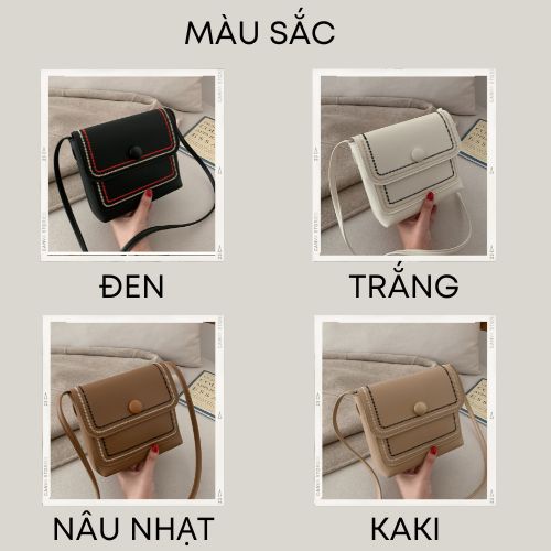 Túi xách nữ mini đeo chéo đẹp giá rẻ đi chơi du lịch NAGI STORE TX46