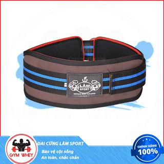 Phụ Kiện Gym Lamsport Đai lưng cứng. Authentic 100%