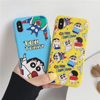 Ốp Điện Thoại In Hình Cậu Bé Bút Chì Ngộ Nghĩnh Đáng Yêu Cho Iphone 11 Pro Se2 Xr I7 I8 + Xmax I6s