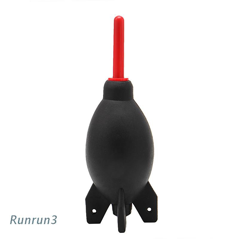 RUN  DSLR Camera Lens Rubber Air Dust Blower Pump Cleaner Rocket Duster Cleaning Tool