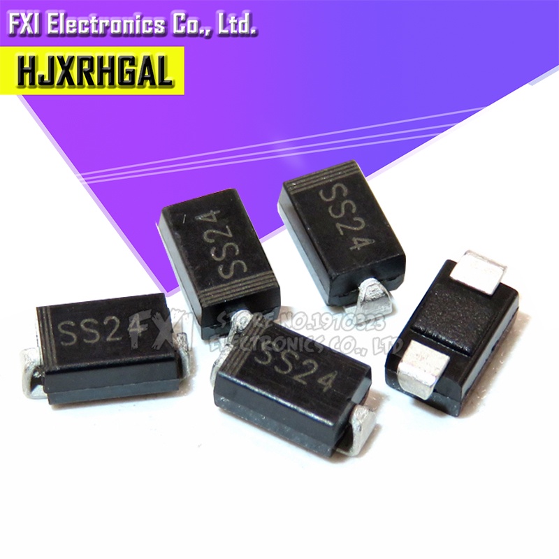 Set 100 Đi Ốt 1N5819 SS14 1N5822 SS34 1N4004 1N4007 SS16 1N5817 SS12 SS110 SS36 SS24 SR210 SS210 SS310 M7 M5 M4