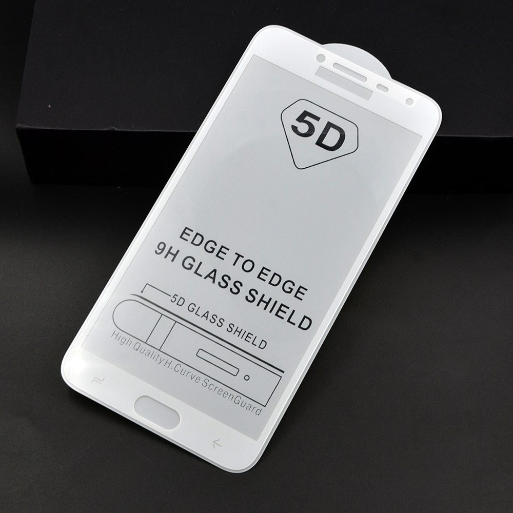 Miếng dán 5D Full màn cho Samsung Galaxy J4 - Đen