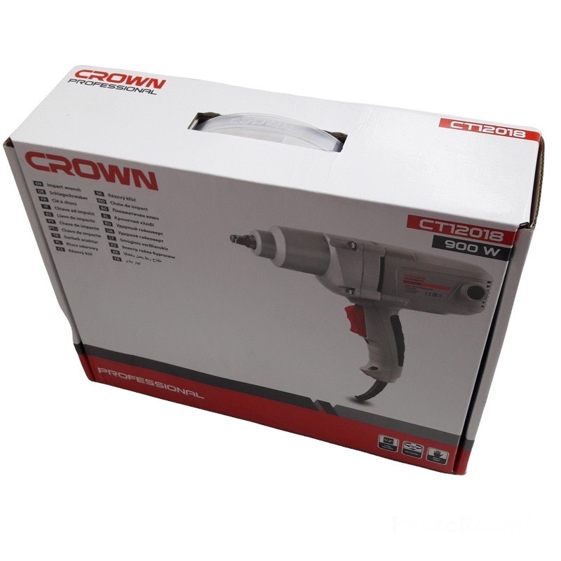 Máy Vặn Ốc Xung Lực, Siết Bu Lông Dùng Điện 12.7mm Crown CT12018 - 900W - HÀNG CHÍNH HÃNG