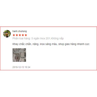 Khay cơm 5 ngăn Hàn Quốc giá rẻ ( tặng kèm muỗng inox)