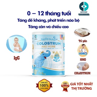 Sữa bột Nefesure Colostrum & More Preminum 800gr. Cho bé 0-12 tháng tuổi. Shop SuBo