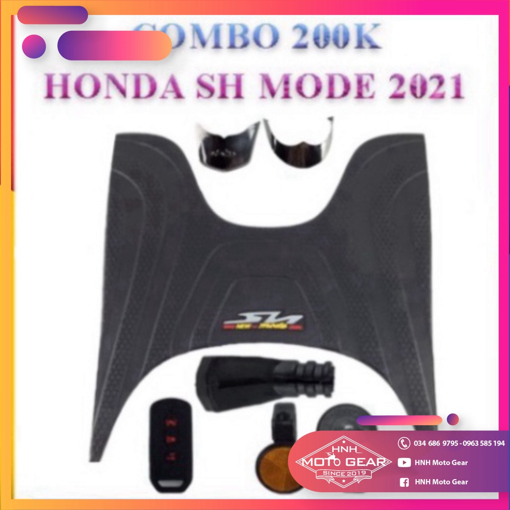 Honda SH Mode 2021 - Bộ Trang Trí 5 Món Hàng Đẹp