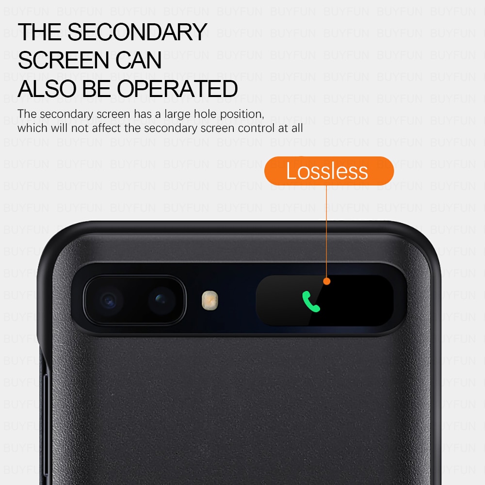 Ốp điện thoại da chống sốc dạng gập sm-f700 cho Samsung galaxy z flip | BigBuy360 - bigbuy360.vn