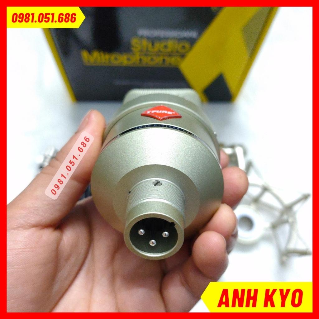 Mic Thu Âm 103E Bạc Chính Hãng, Chuyên Thu Âm, Livestream Âm Thanh Sống Động Bảo Hành 1 Năm