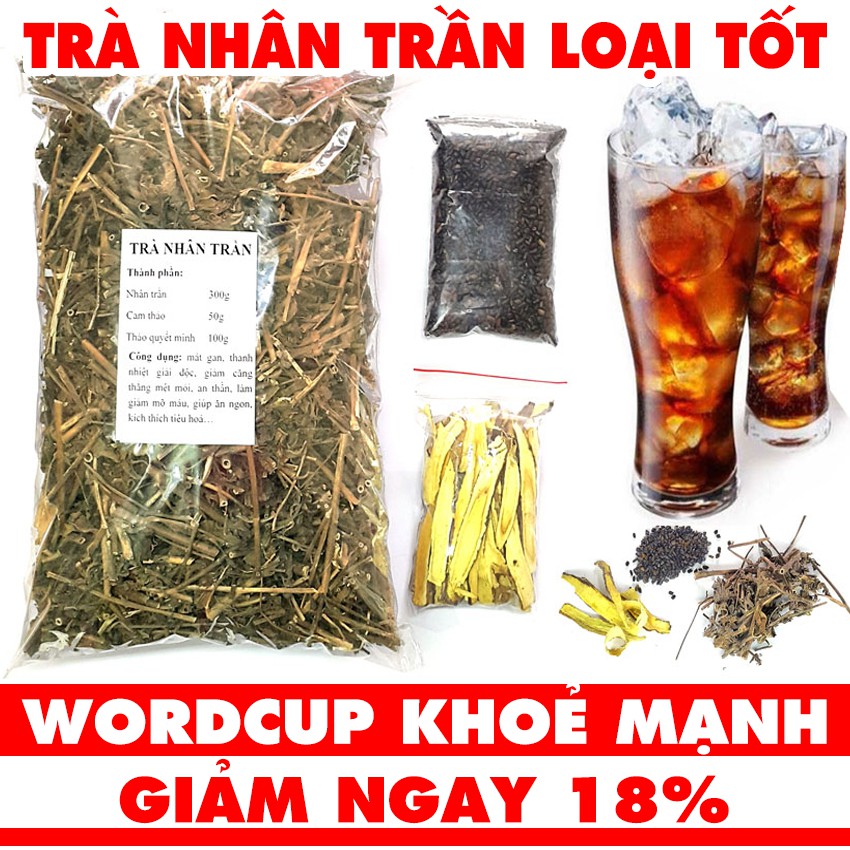 Trà Nhân Trần - Hàng tốt - Ảnh thật