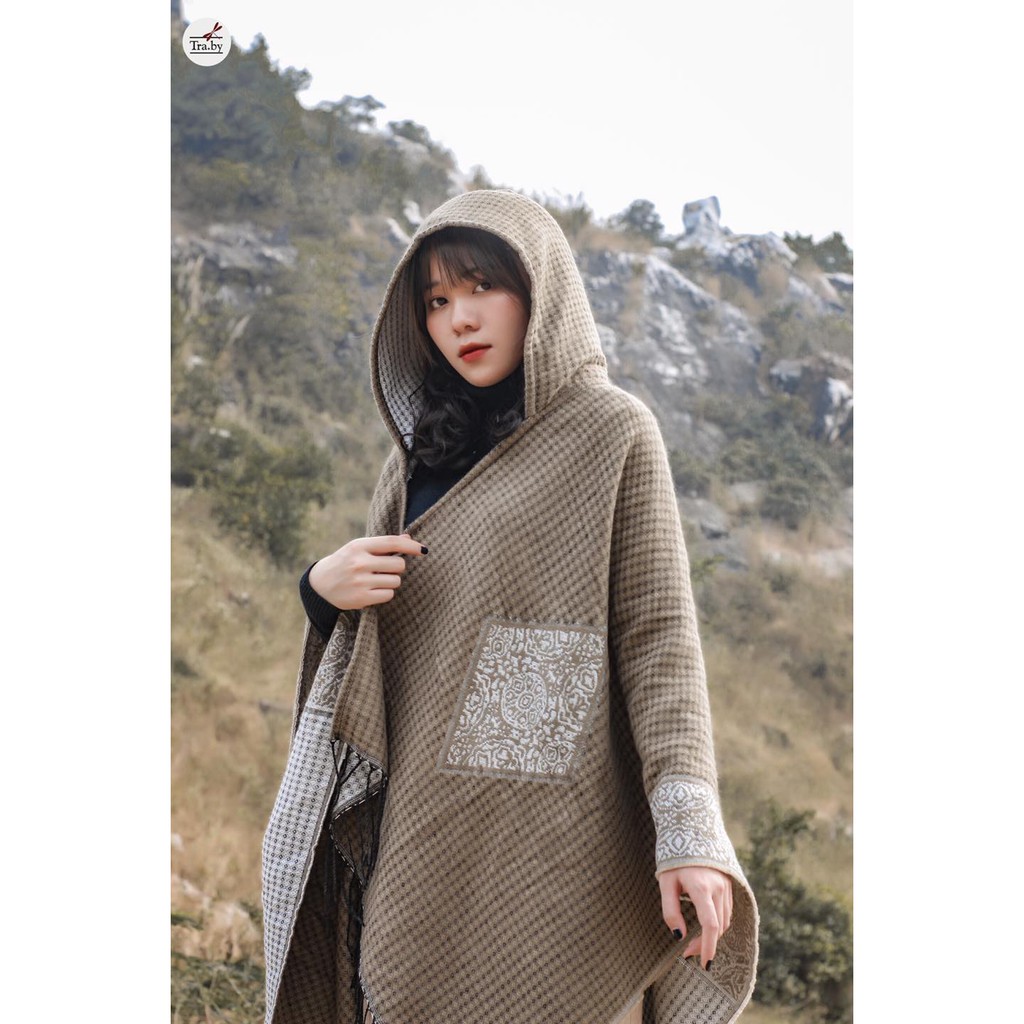 Áo choàng kẻ caro | BigBuy360 - bigbuy360.vn