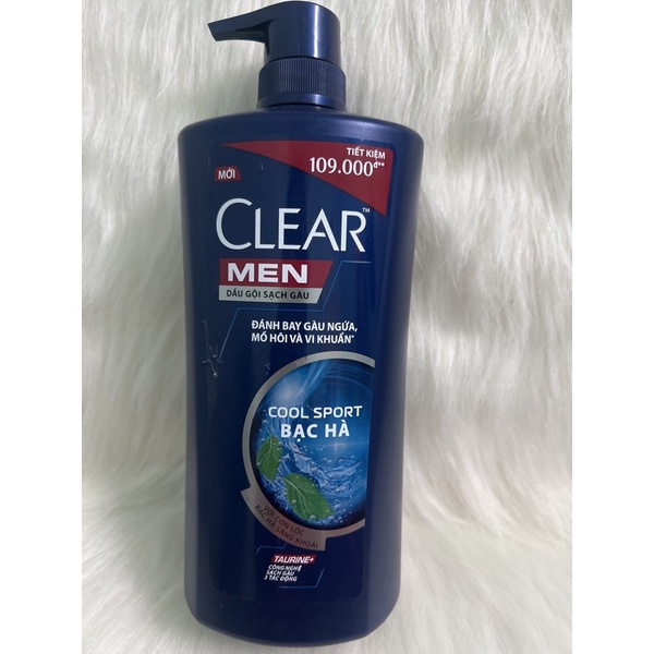 Dầu gội CLEAR MEN 900g