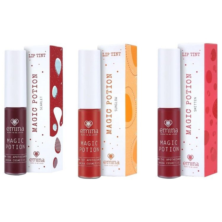 (hàng Mới Về) Son Môi Emina Lên Màu Đẹp Phù Hợp Với Mọi Màu Da