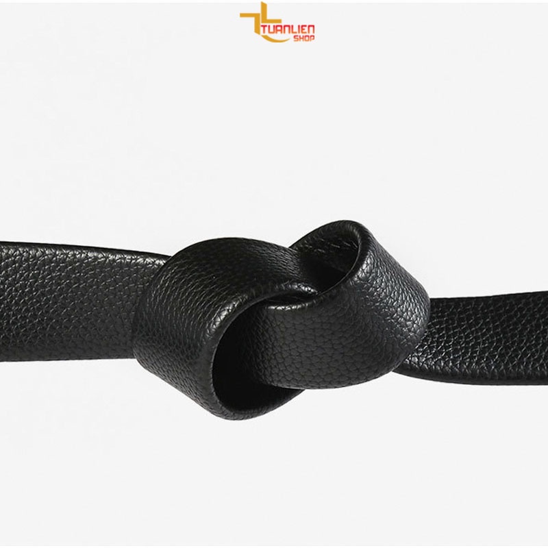 Thắt lưng nam cao cấp khóa tự động kiểu dáng thời trang dây lưng nam phong cách hàn quốc dây nịt da TL2V