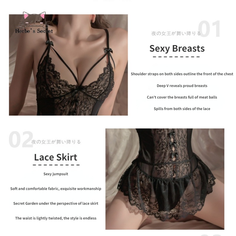 Herbe's Secret 【Hàng Có Sẵn】 Đồ Ngủ Sexy | BigBuy360 - bigbuy360.vn