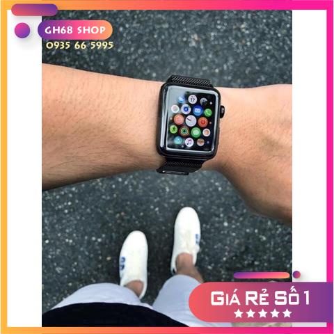 Dây Thép Milan Apple Watch chính hãng Coteetci thép không rỉ size 38 40 42 44 mm series 1 2 3 4 5 6 SE đồng hồ