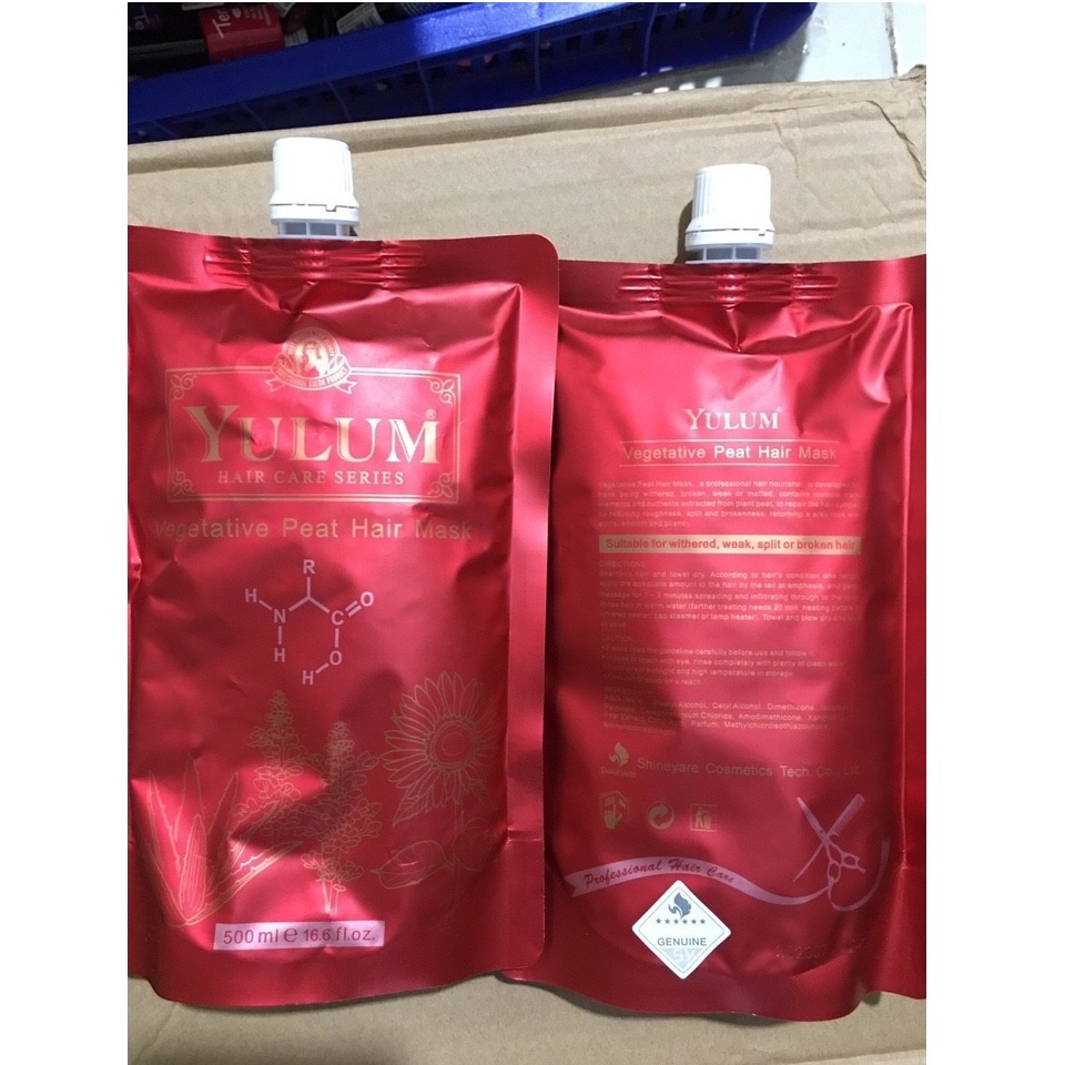 Hấp Dầu YULUM (500ML) Phục Hồi Tóc Hư Tổn, Khô Sơ