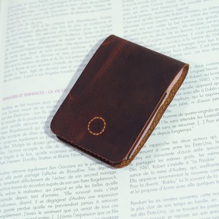 Ví nam mini da bò handmade - Ví nam Mino Crafts