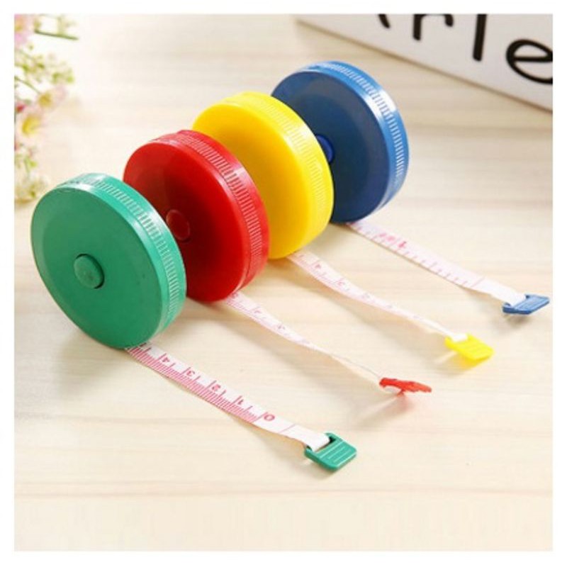 Thước dây đo kích thước cơ thể chuyên dụng cho khâu vá trang phục có thể thu vào