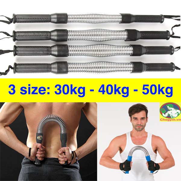 Gậy Lò Xo Titan Power Twister Tập GYM Tại Nhà