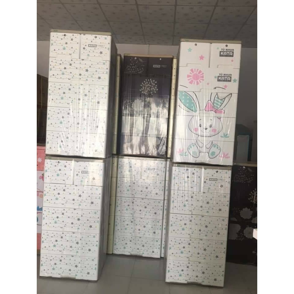 Tủ nhựa KATA 5 tầng ( 60cm x 48cm x 124cm )- MUA KÈM CA CÁCH NHIÊT 500 ML GIÁ 0 ĐỒNG | BigBuy360 - bigbuy360.vn