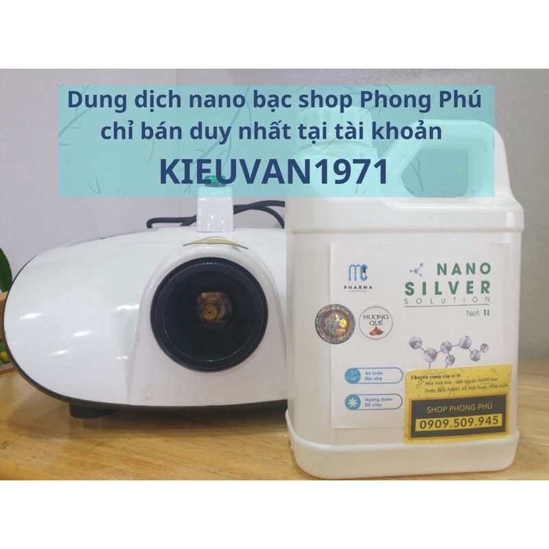NANO bạc chính hãng MC PHARMA SỈ, LẺ. Khử khuẩn, khử mùi ôtô, nhà ở, văn phòng, cty, xưởng sx,khách sạn