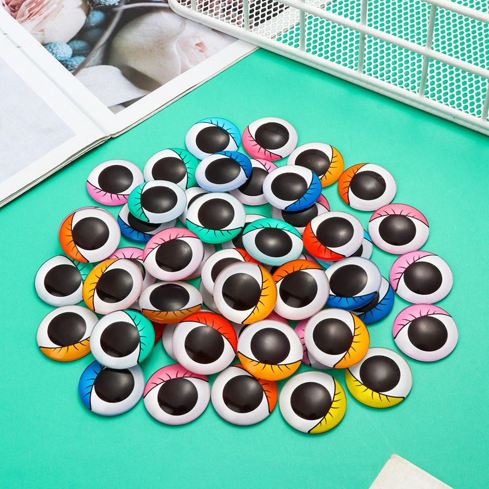 Set 50 Mắt Kính 6 / 10 / 16 / 20 / 25mm Làm Trang Sức Thủ Công