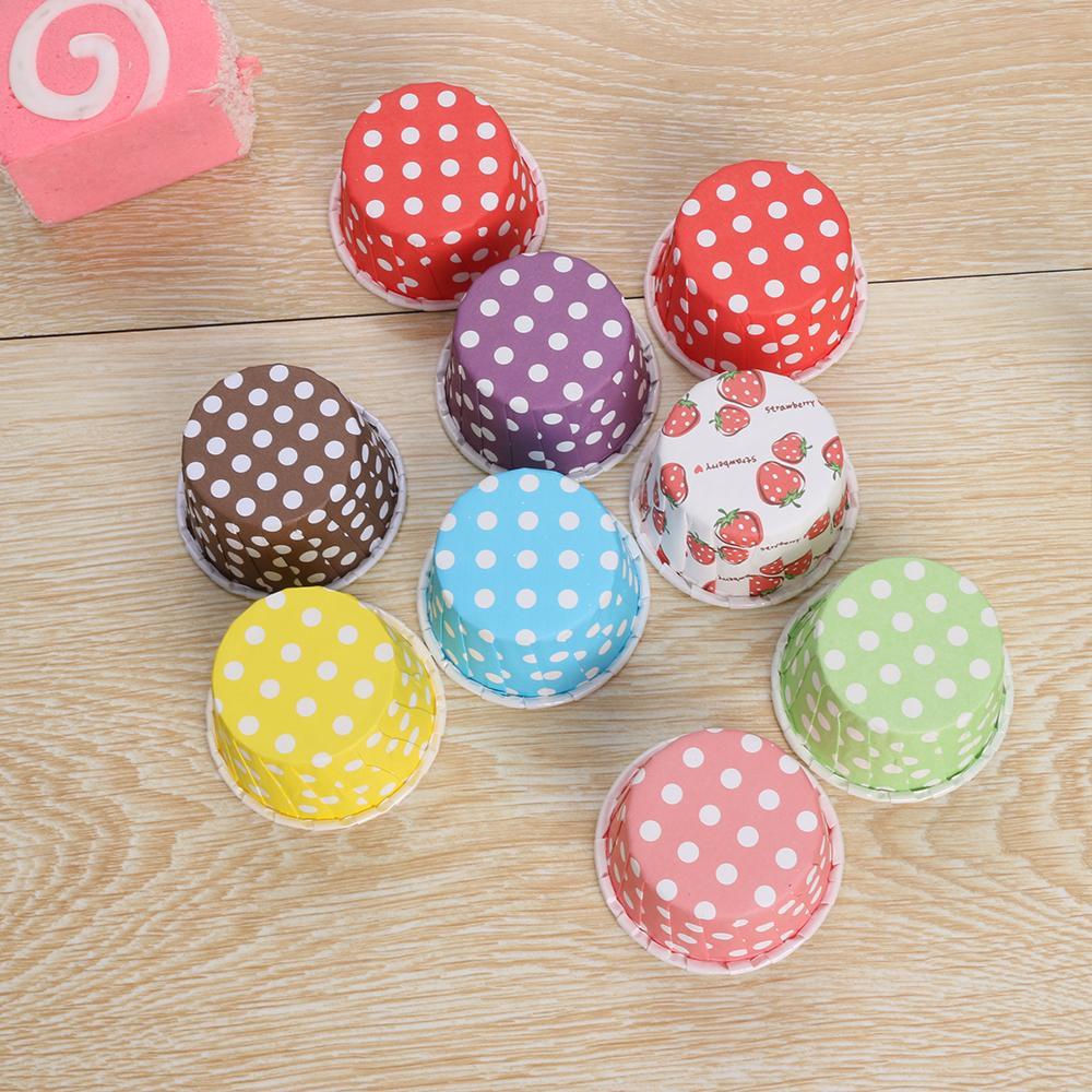 SUYO Bộ 100 CốC ĐựNg BáNh Cupcake