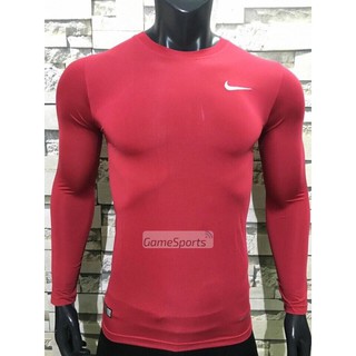 Áo giữ nhiệt thể thao BN01 đỏ ( áo giữ nhiệt bóng đá, áo body Nam nữ )..