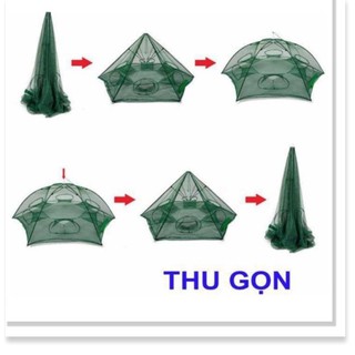 Lưới Đánh Bắt Cá Bát quái 8 Cửa