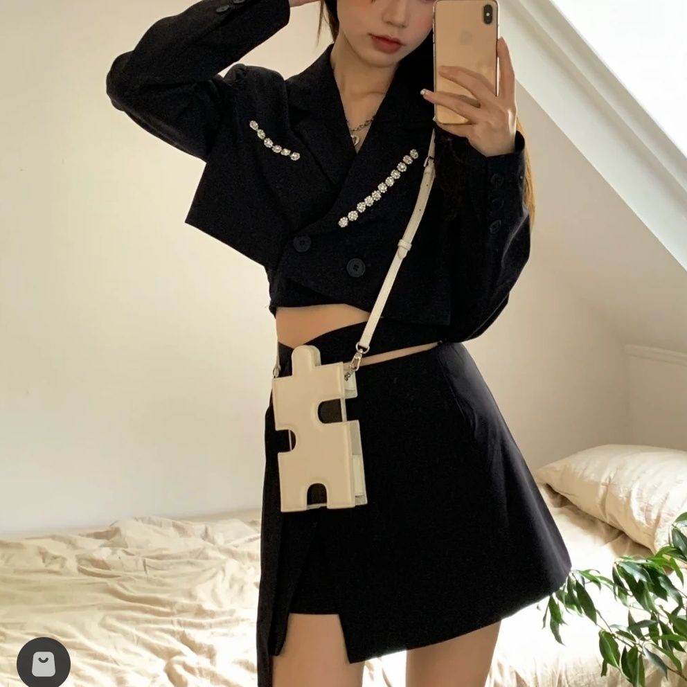 Lime Túi Đeo Chéo Mini Dễ Thương Cao Cấp Dòng Sen Series 2 Kiểu