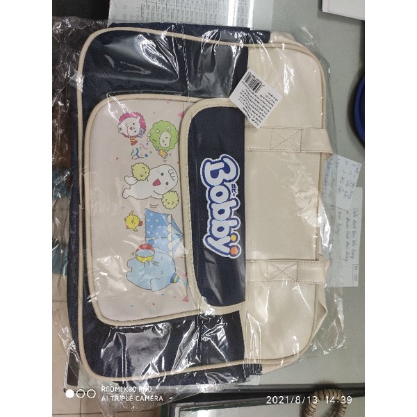 Túi xách đa năng bỉm sữa,đồ dùng cho bé quà tặng từ bobby