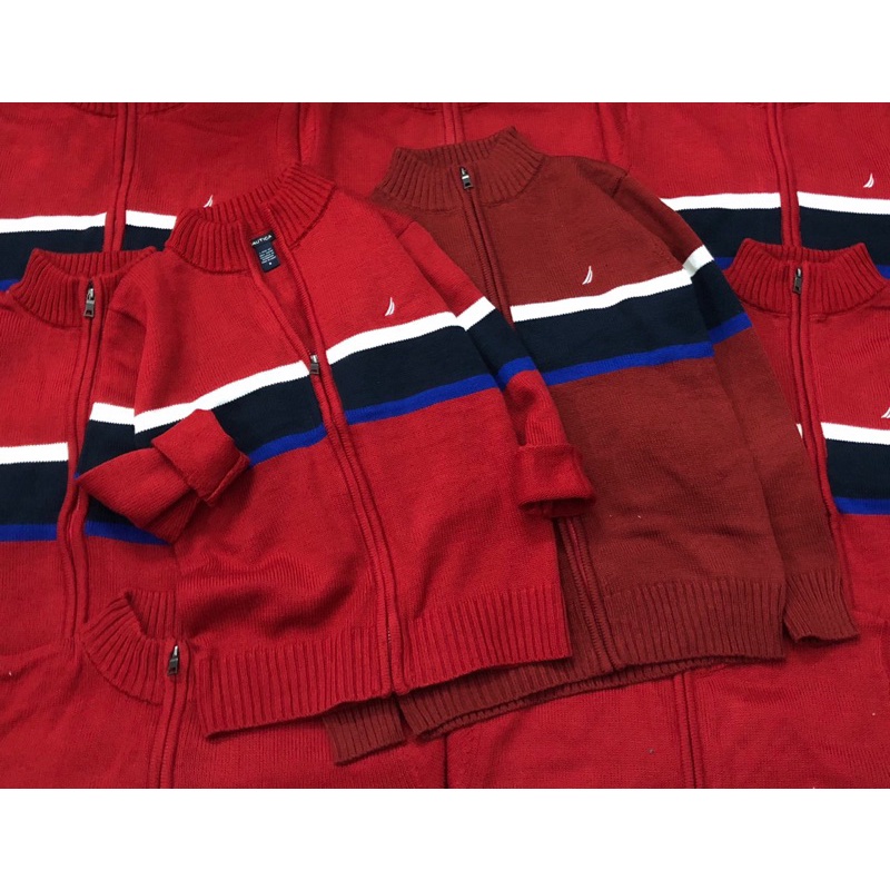 Áo len đỏ Nautica-HÀNG SALE KO ĐỔI TRẢ