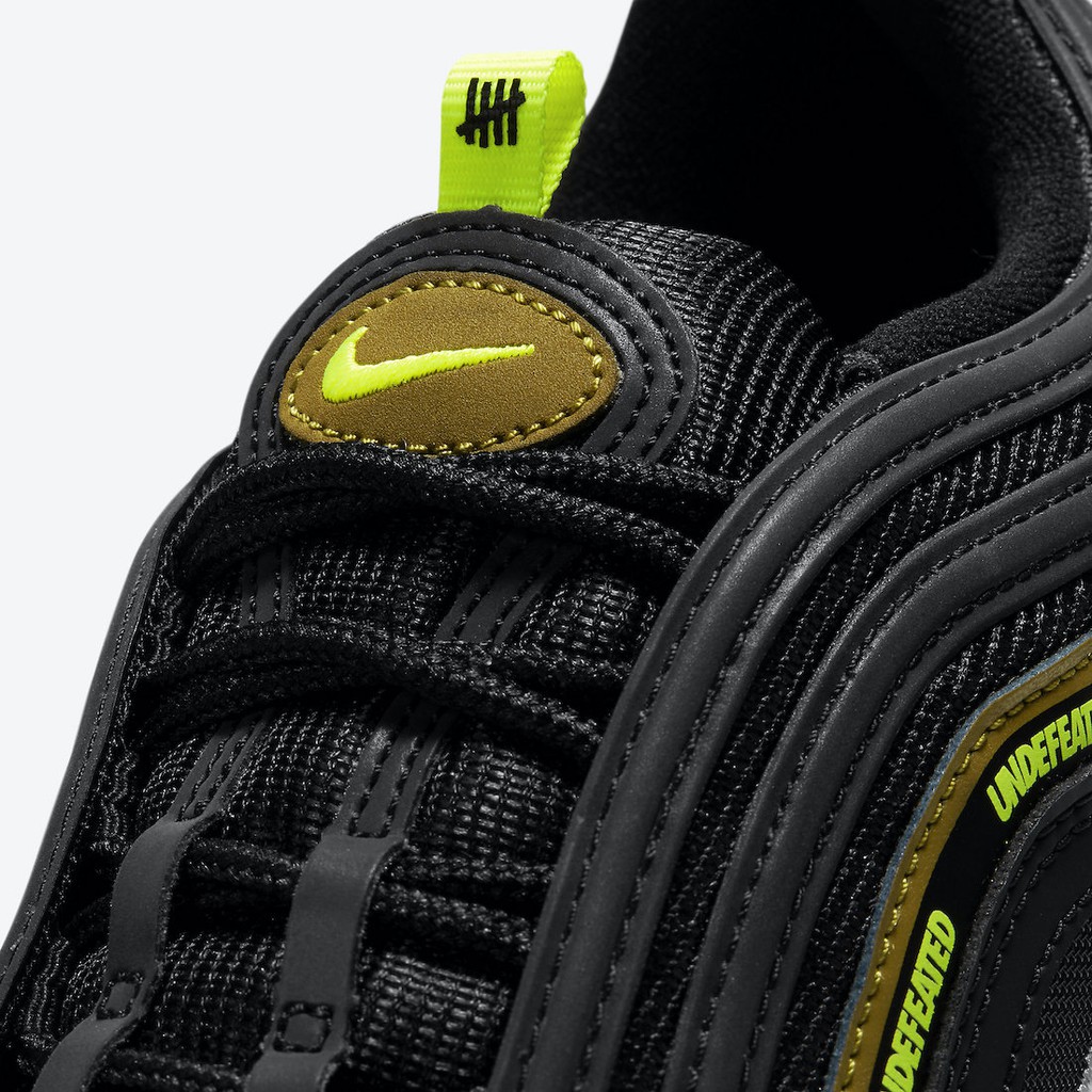 😘 [ HÀNG CHÍNH HÃNG ] Giày Nike Air Max 97 UNDEFEATED Black Volt ( DC4830-001 ) - REAL AUTHETIC 100%
