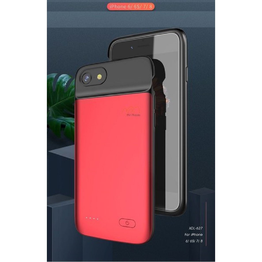 Ốp lưng kiêm sạc 3200mAh iPhone 6 7 8 hiệu NewDery