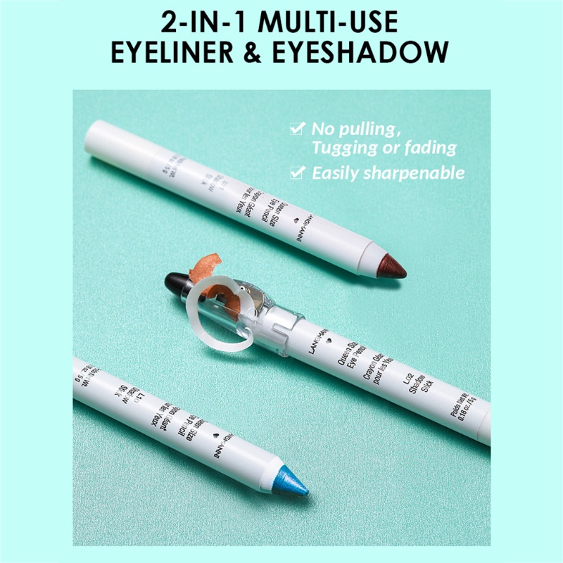 Bút Phấn Mắt Lấp Lánh Thời Trang YOUYO Kèm Đồ Chuốt Tiện Lợi