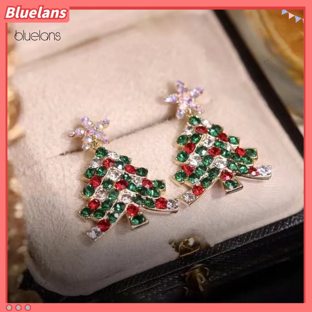 1 Đôi Bông Tai Nữ Đính Đá Zircon Thời Trang