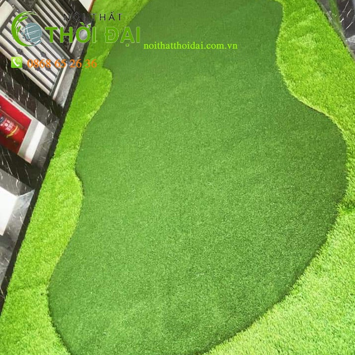 Cỏ nhân tạo sân Golf - Hàng xuất khẩu Châu Âu - Thương Hiệu CCGRASS - Sợi cỏ cao 1,2cm Siêu Mềm - Siêu Mịn