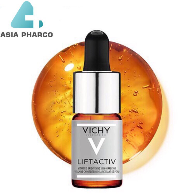 Bộ serum 15% Vitamin C nguyên chất làm sáng và cải thiện da lão hóa Vichy