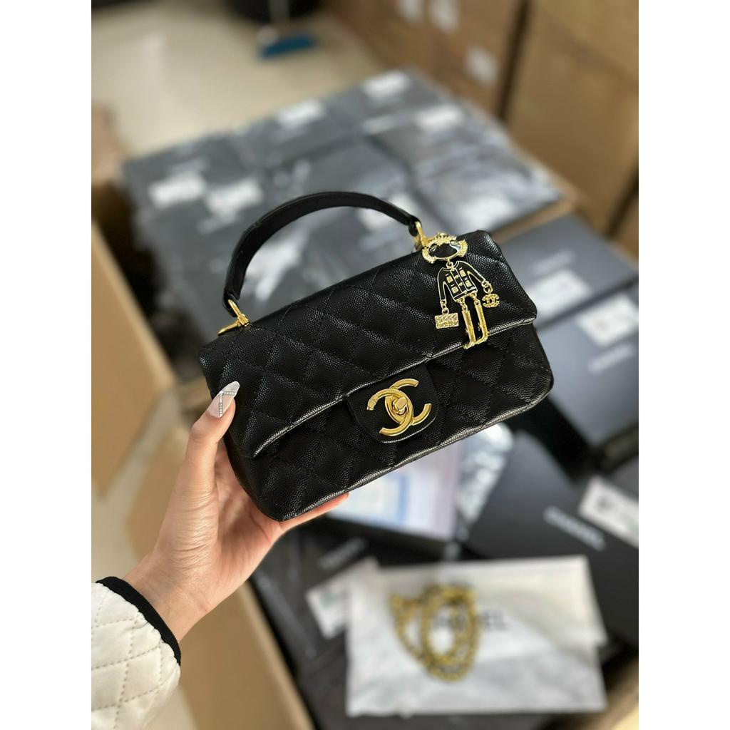 Túi xách nữ C.hane.l trám xuất dư xịn fullbox tag size 20