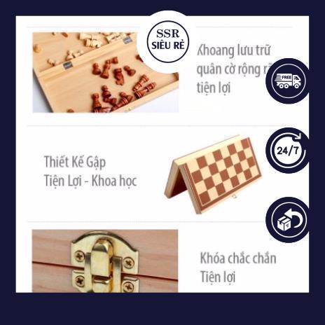Bộ Cờ Vua Bằng Nhựa Size Lớn  - Có Hộp Đựng Sang Trọng (PD4052)